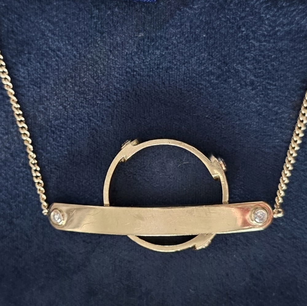 Rare Shinola Gold And Diamond Jewelry Set 14K Ring And Bracelet - Picture 4 of 11